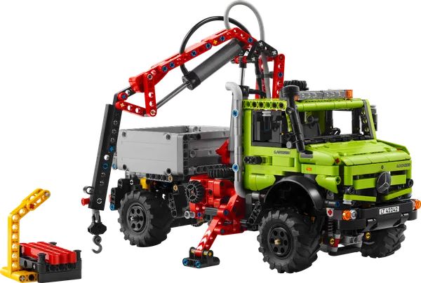 Mercedes-Benz Unimog U 5023 with Crane
