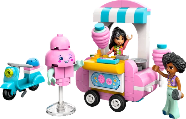 Cotton Candy Stand and Scooter