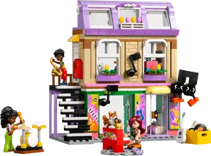 Music Store & Apartment