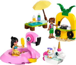 Unicorn & Flamingo Pool Party