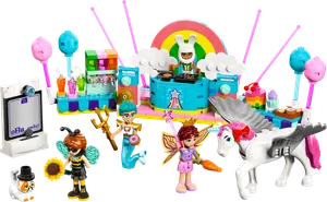 Costume Party with Unicorn & Fairy