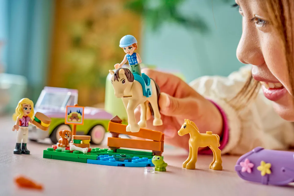 Horse & Baby Foal Trailer - Image 4
