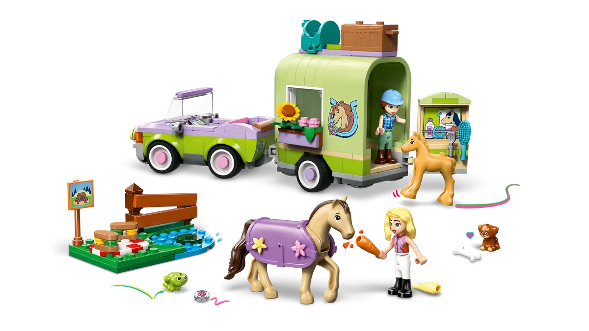 Horse & Baby Foal Trailer - Image 9