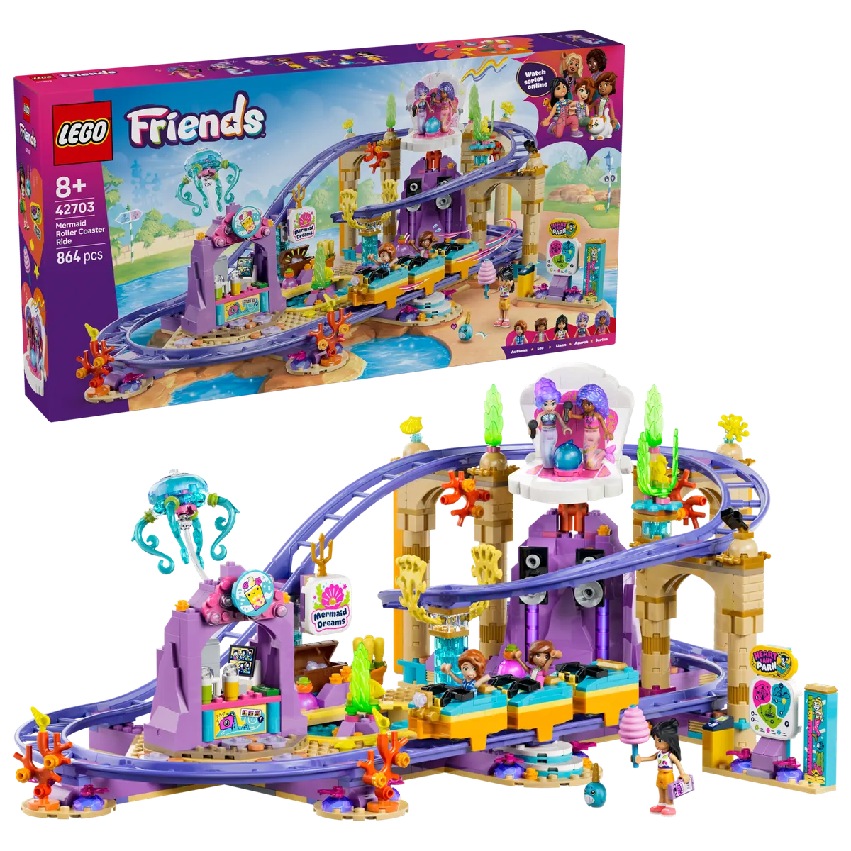 Mermaid Roller Coaster Ride - Image 2