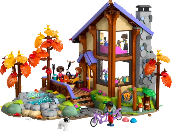 Cozy Fall Forest Cabin