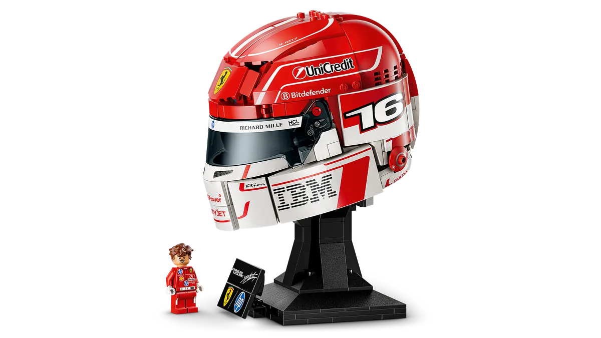 Scuderia Ferrari HP Charles Leclerc Helmet - Image 7