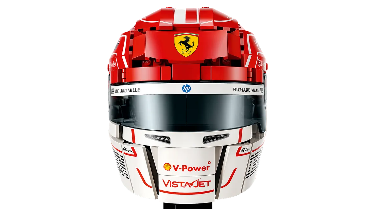Scuderia Ferrari HP Charles Leclerc Helmet - Image 4