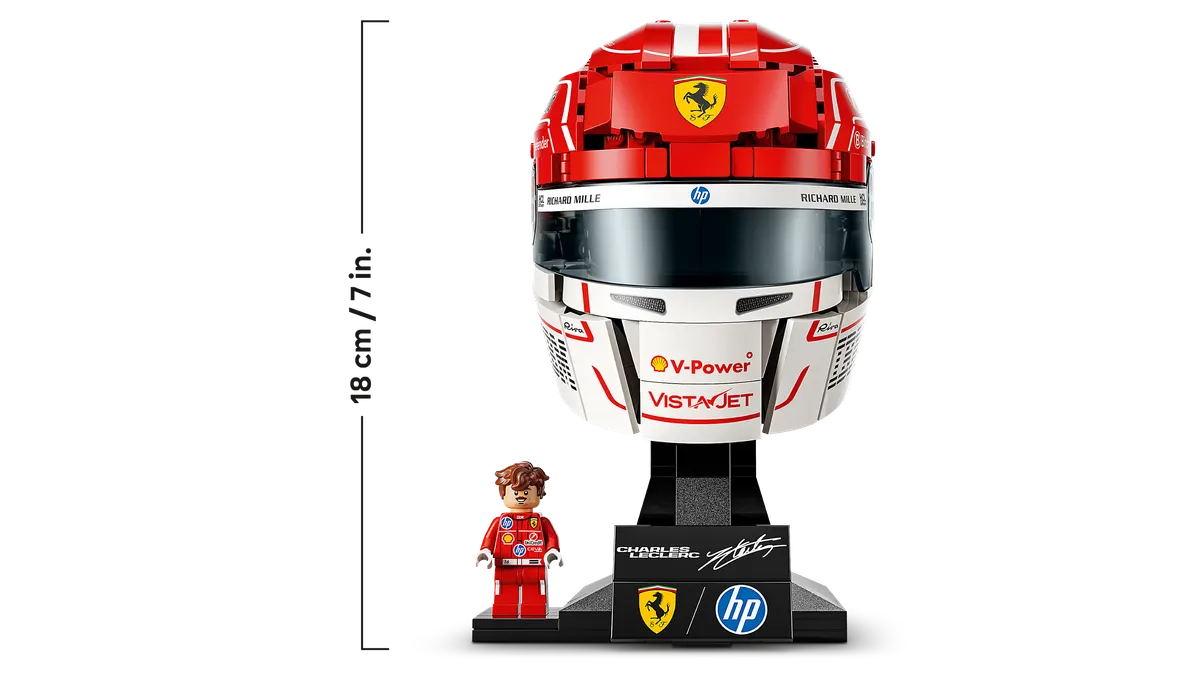 Scuderia Ferrari HP Charles Leclerc Helmet - Image 5
