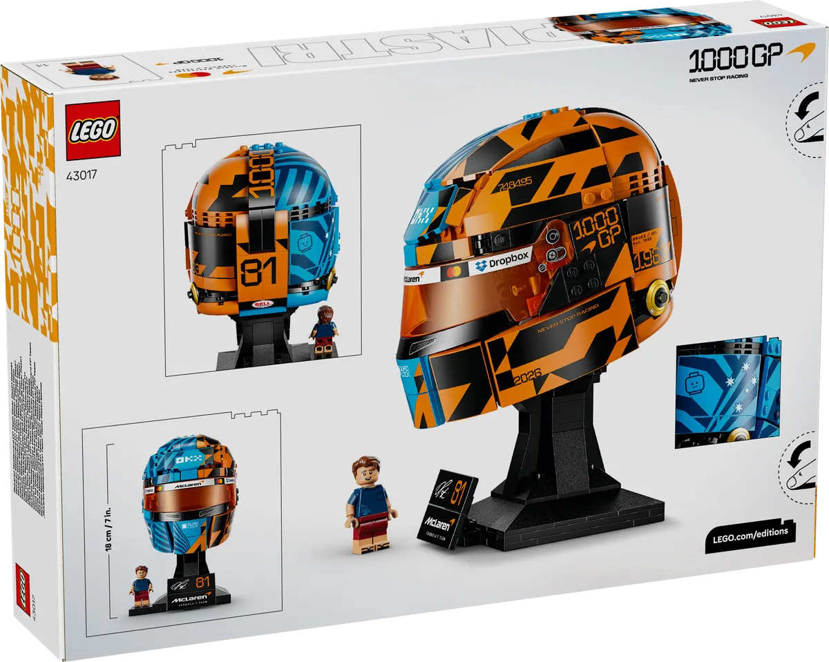 McLaren Mastercard F1® Team Oscar Piastri Helmet - Image 3