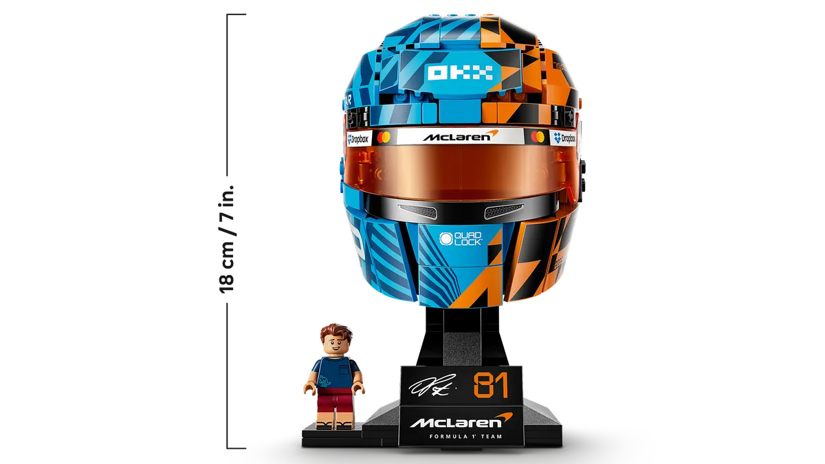 McLaren Mastercard F1® Team Oscar Piastri Helmet - Image 5