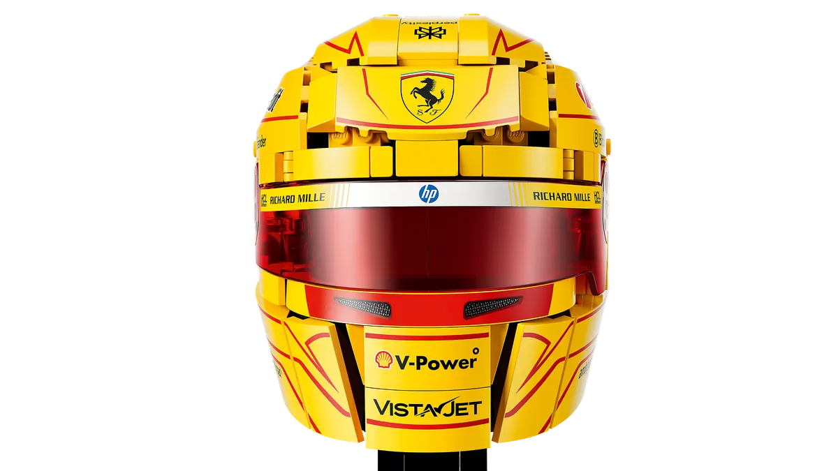 Scuderia Ferrari HP Lewis Hamilton Helmet - Image 4