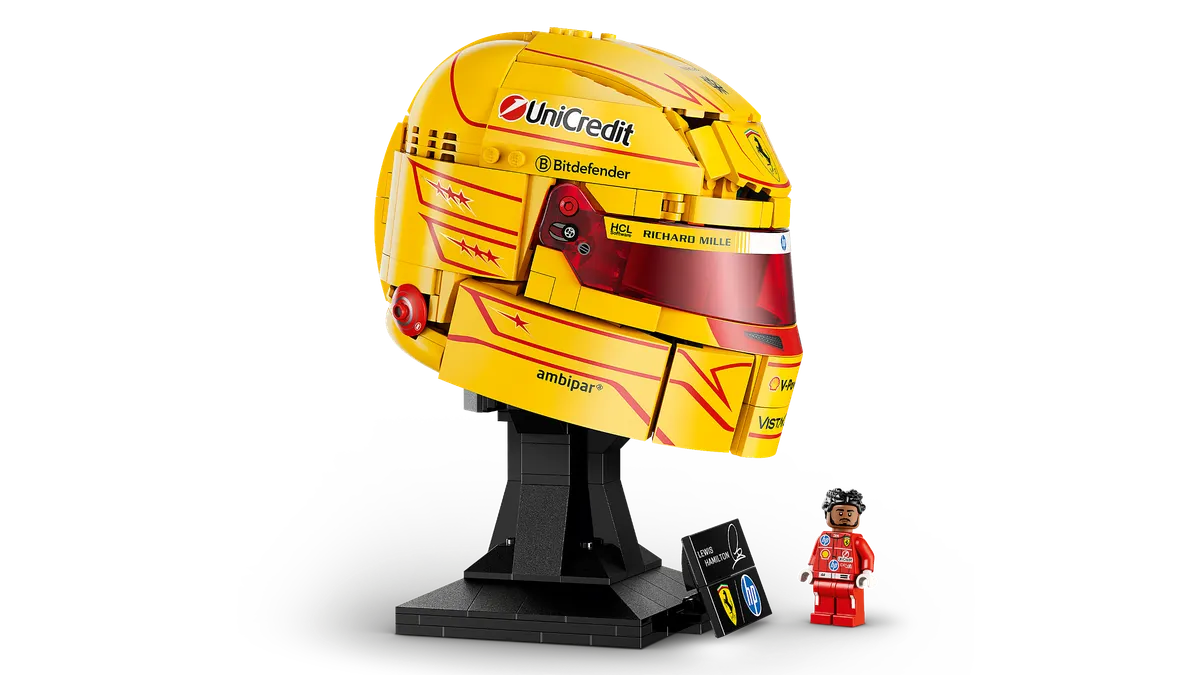 Scuderia Ferrari HP Lewis Hamilton Helmet - Image 5