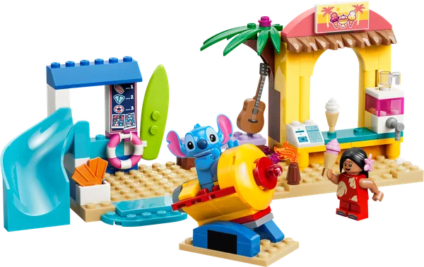 Beach Fun with Lilo & Stitch