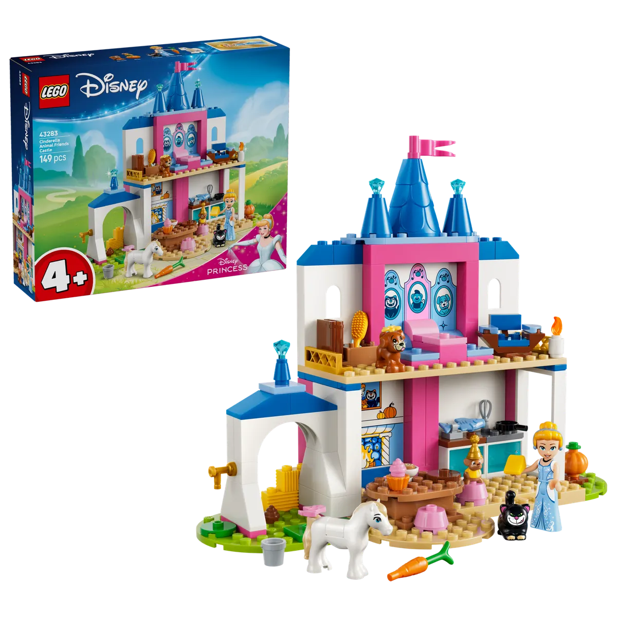 Cinderella Animal Friends Castle - Image 2
