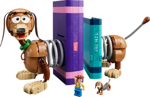 Toy Story Slinky Dog Bookends