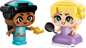 Mini Jasmine & Rapunzel