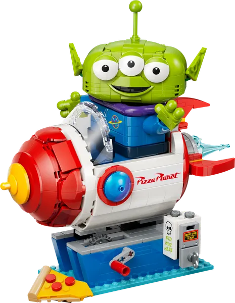 Alien with Pizza Planet Rocket Ride