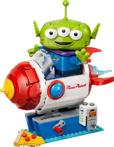 Alien with Pizza Planet Rocket Ride