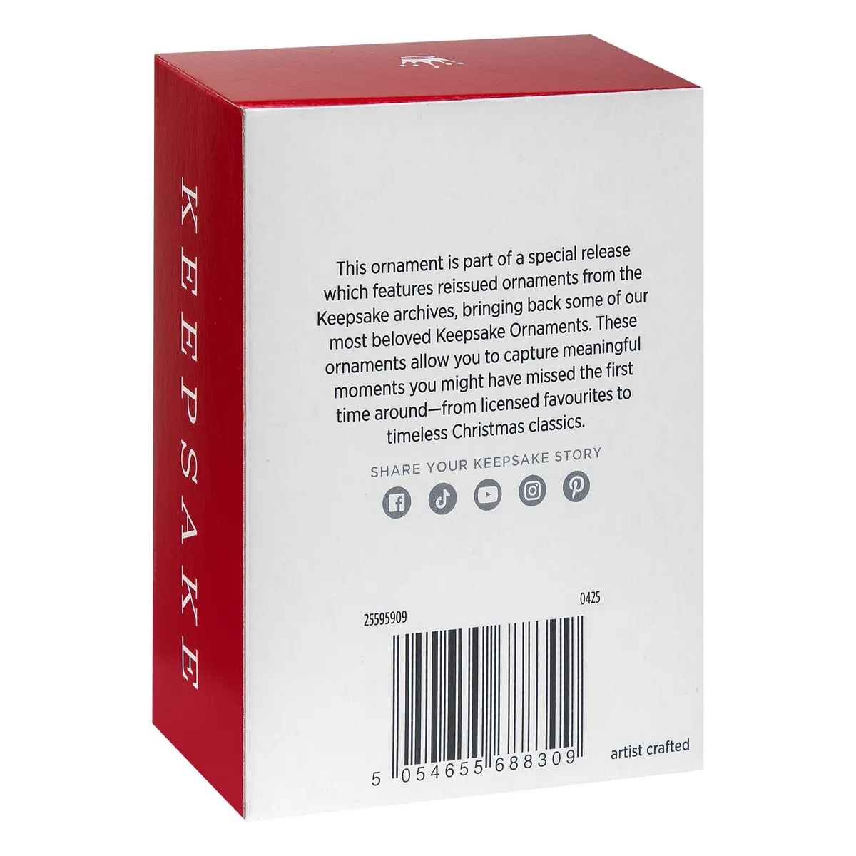 Gingerbread Man Keepsake Ornament - Image 2