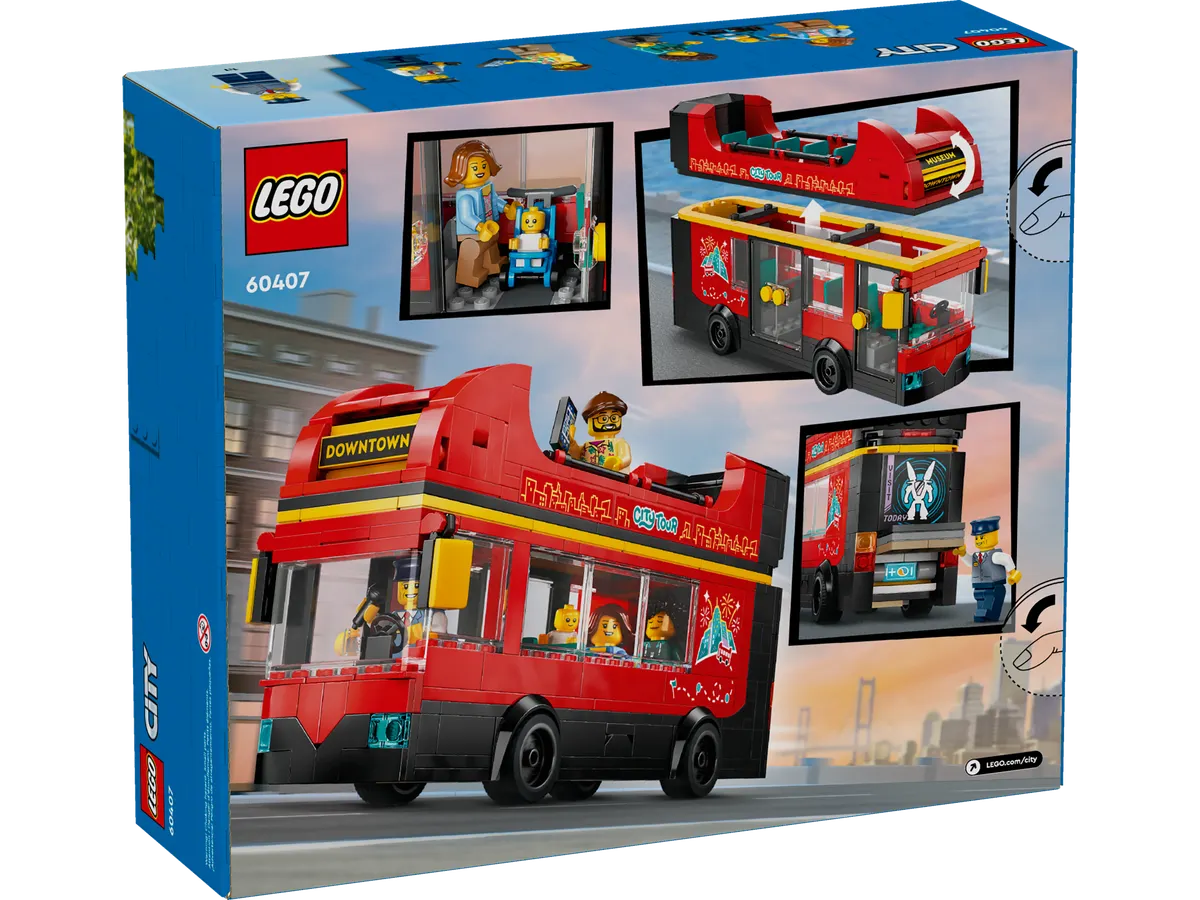 Red Double-Decker Sightseeing Bus - Image 11
