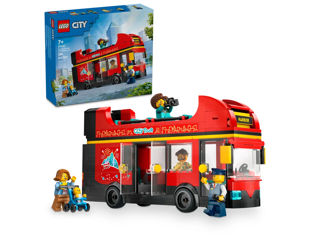 Red Double-Decker Sightseeing Bus - Image 7