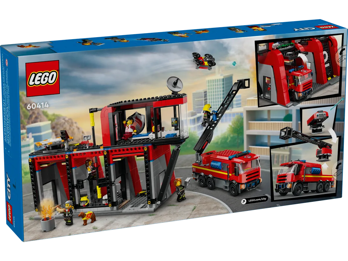 Fire Station with Fire Truck - Image 8