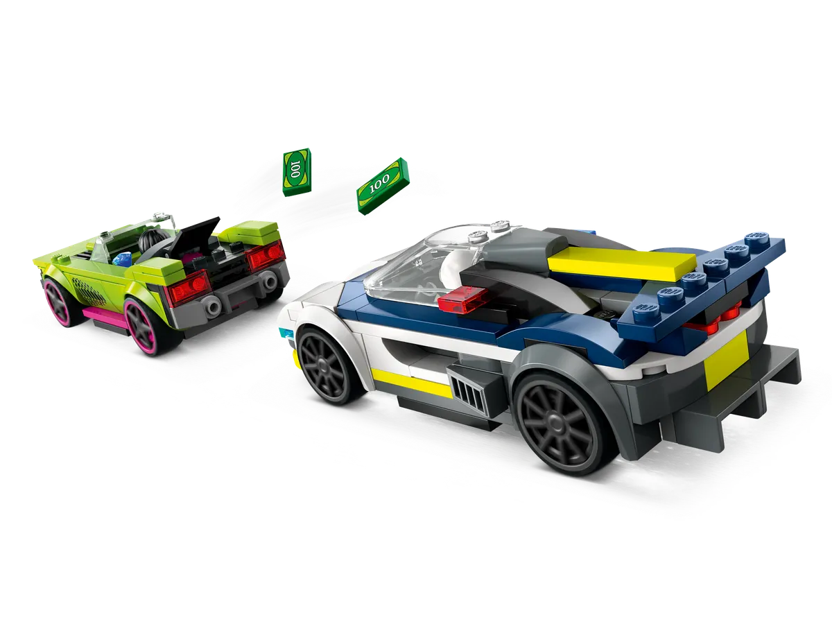 Police Car and Muscle Car Chase - Image 3