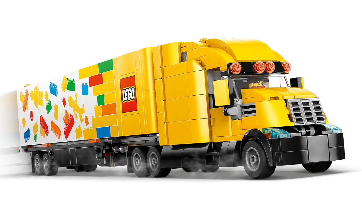 Yellow Delivery Truck - Image 9