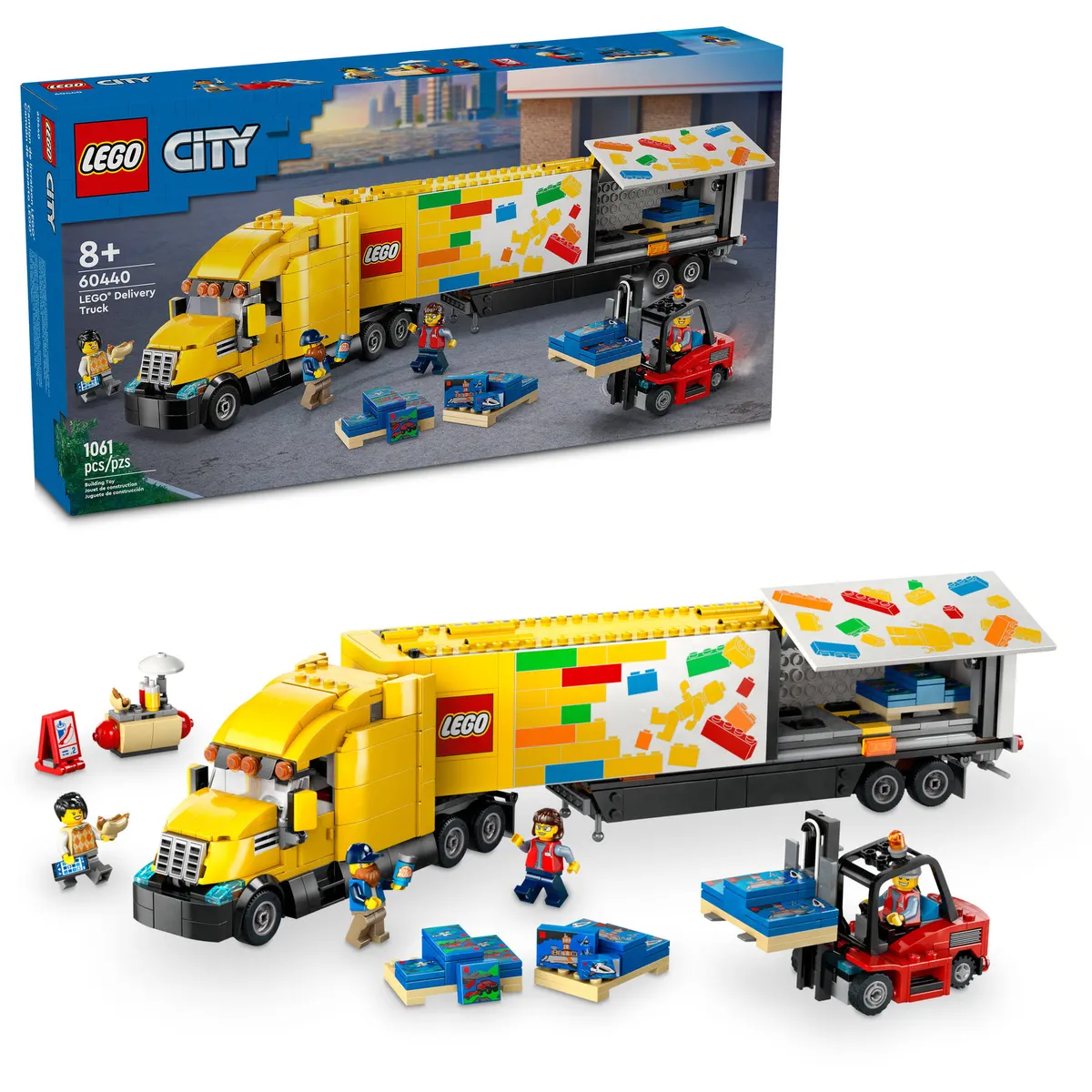 Yellow Delivery Truck - Image 2