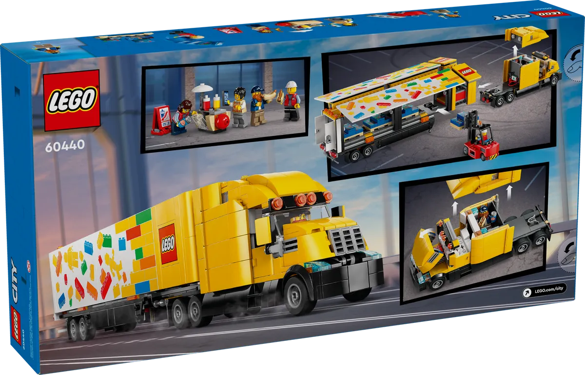 Yellow Delivery Truck - Image 7