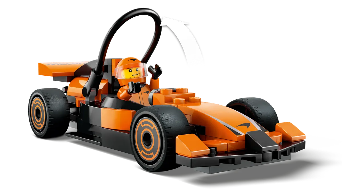 F1® Driver with McLaren Race Car - Image 9