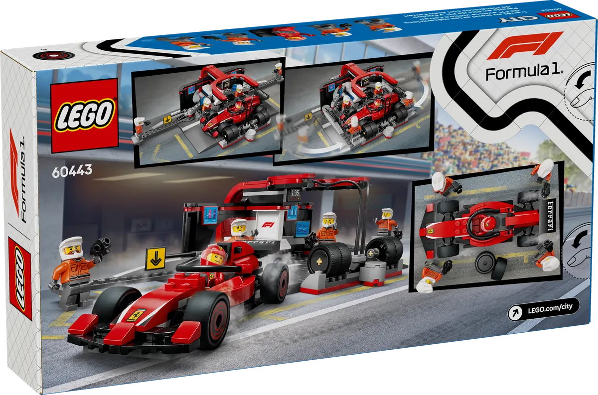 F1® Pit Stop & Pit Crew with Ferrari Car - Image 6