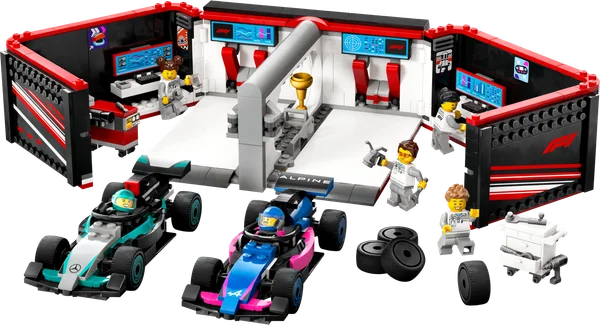 F1® Garage & Mercedes-AMG & Alpine Cars