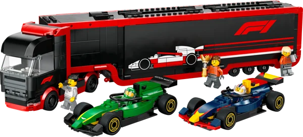 F1® Truck with RB20 & AMR24 F1® Cars
