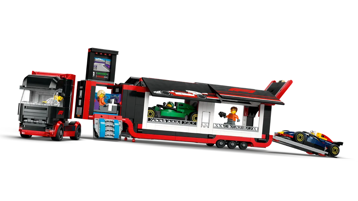 F1® Truck with RB20 & AMR24 F1® Cars - Image 9