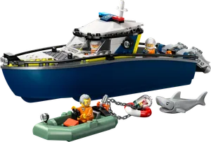 Police Boat Chase
