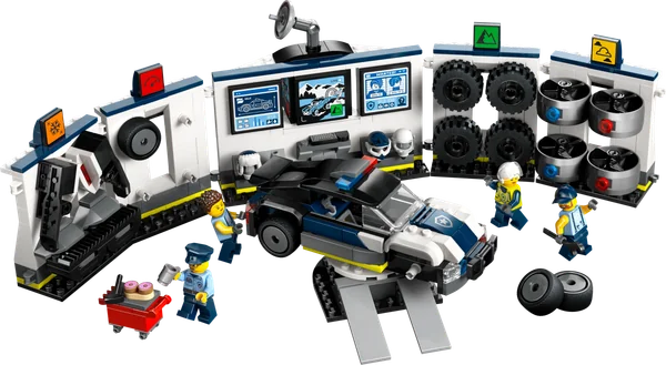 Custom Police Car Garage