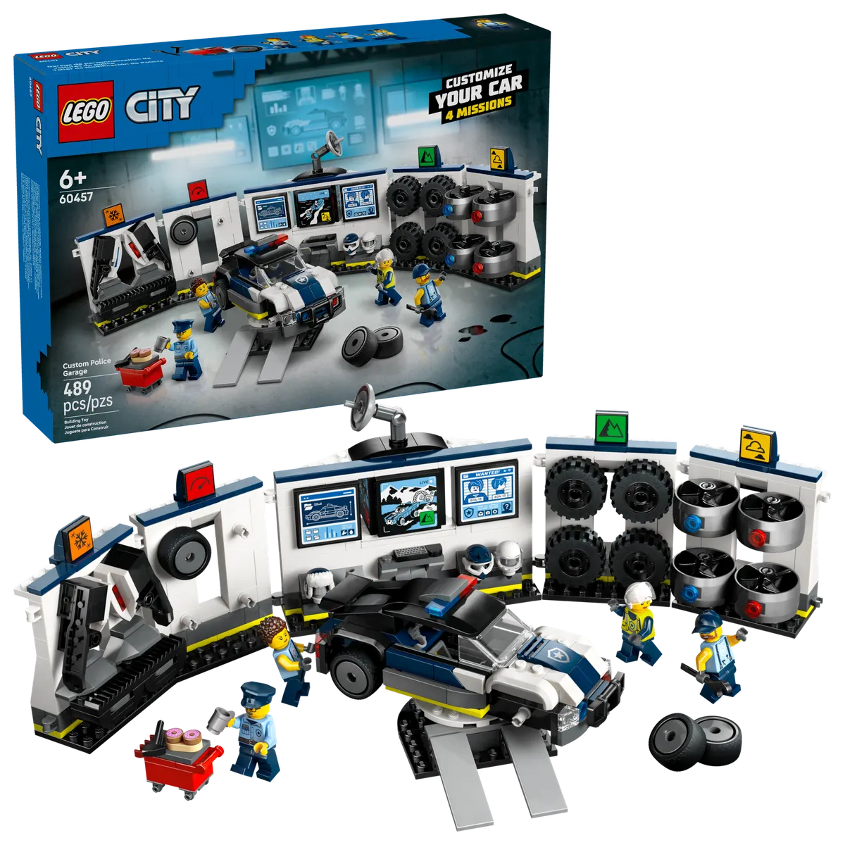 Custom Police Car Garage - Image 2