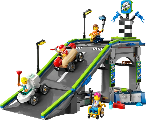 No Limits: Race Car Ramp Track