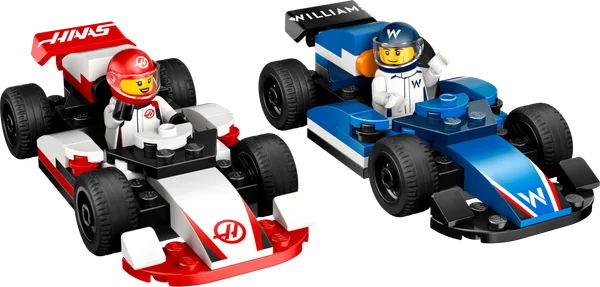 F1® Williams Racing & Haas F1® Race Cars