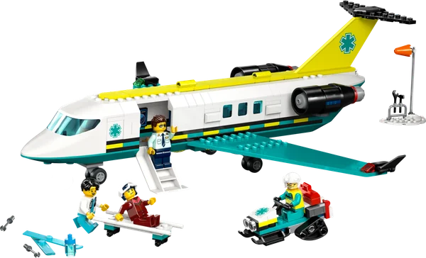 Emergency Air Ambulance Airplane