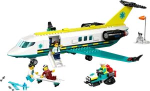 Emergency Air Ambulance Airplane