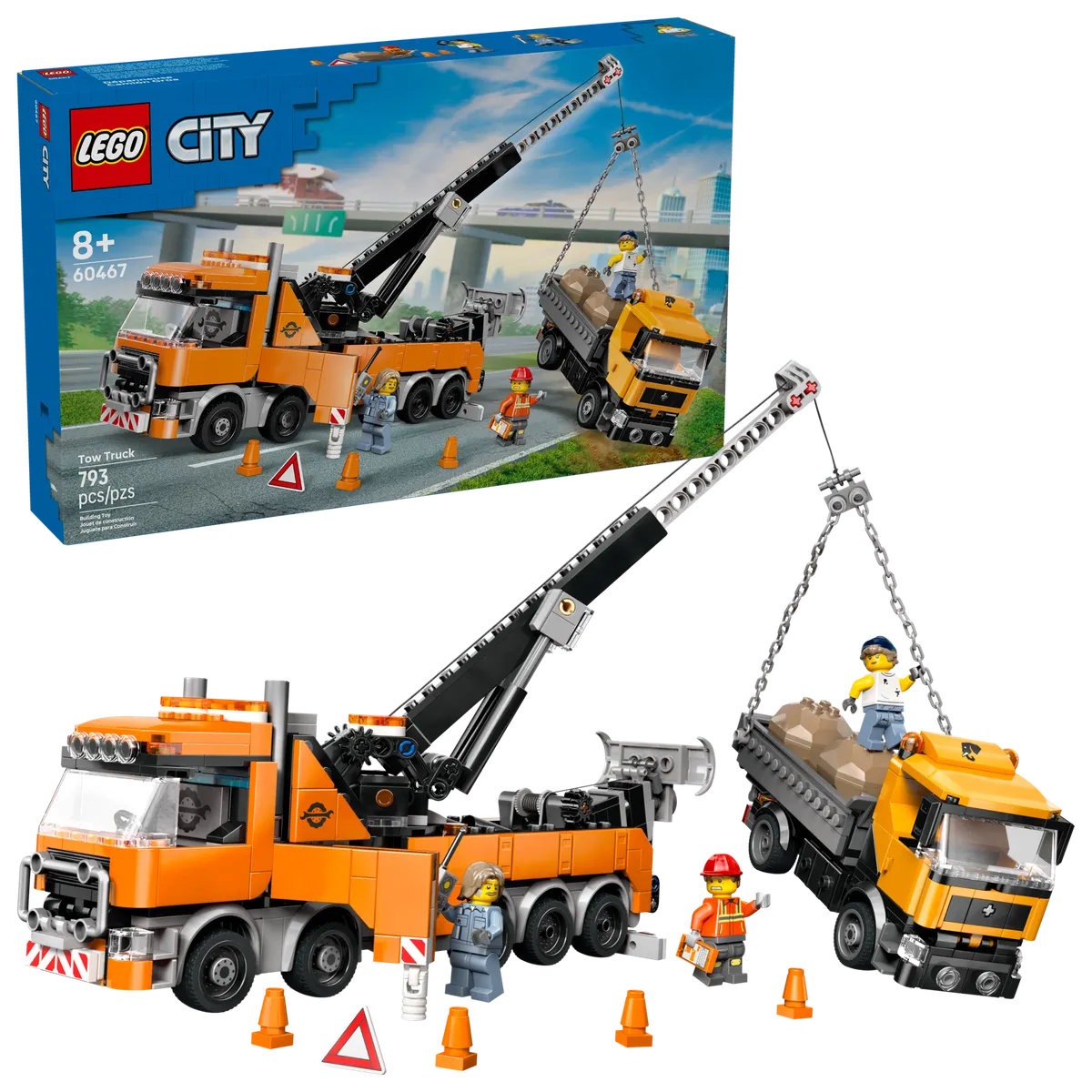 Heavy-Duty Recovery Tow Truck with Crane - Image 2