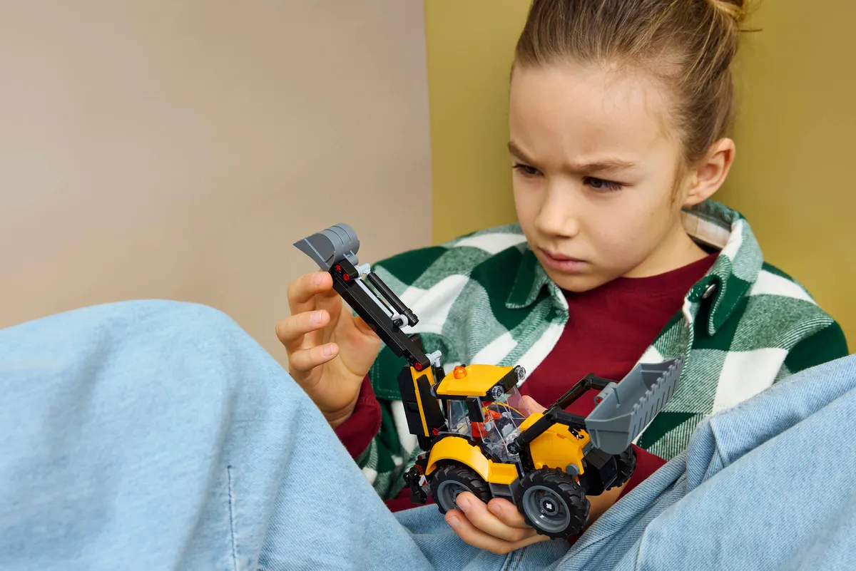 Yellow Backhoe Loader - Image 10