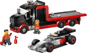 F1® Display Truck with Audi F1® Race Car