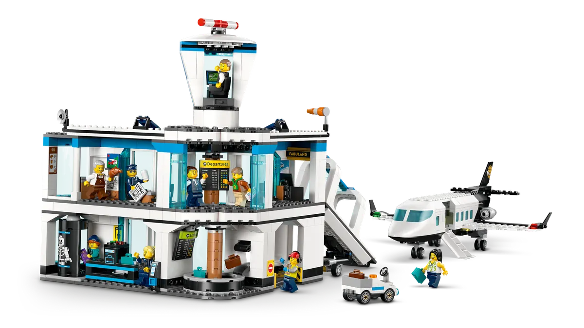 Airport with Airplane - Image 10
