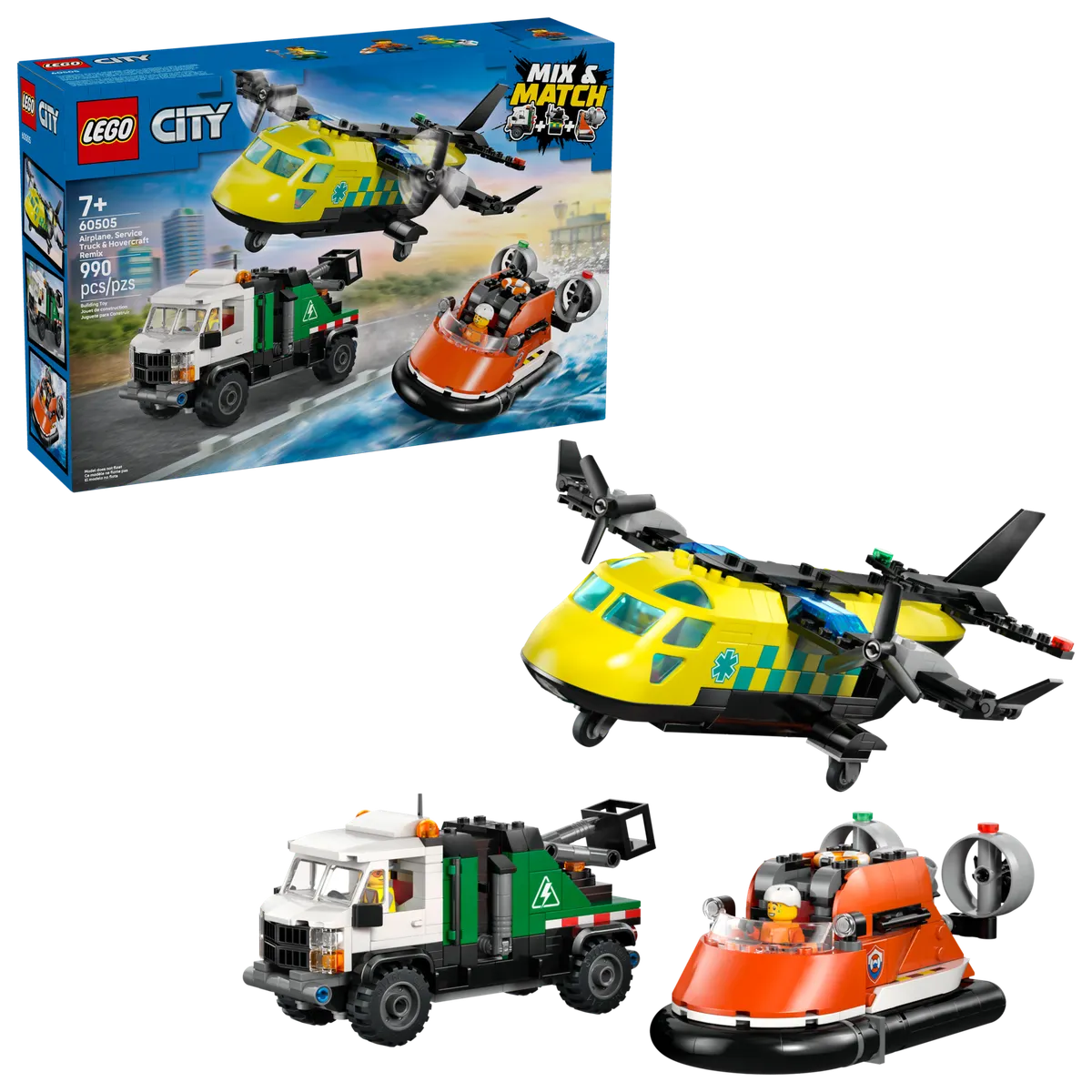 Airplane, Service Truck & Hovercraft Remix - Image 2