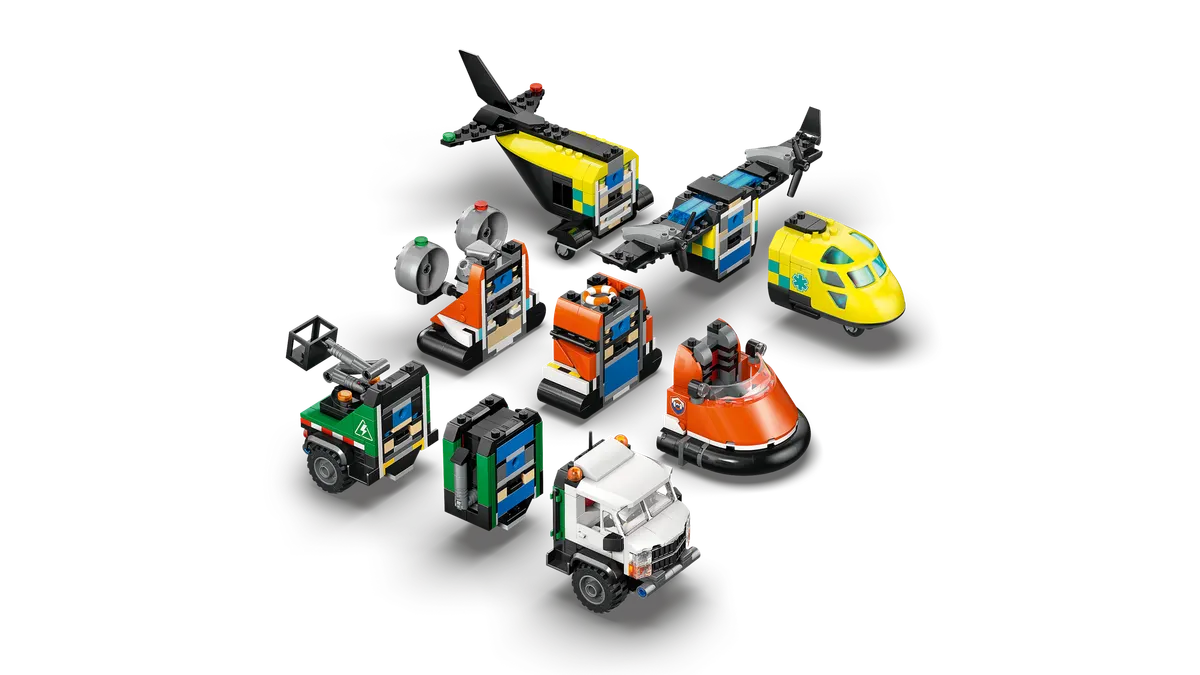 Airplane, Service Truck & Hovercraft Remix - Image 9