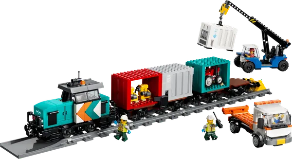 Harbor Freight Train with Crane & Truck