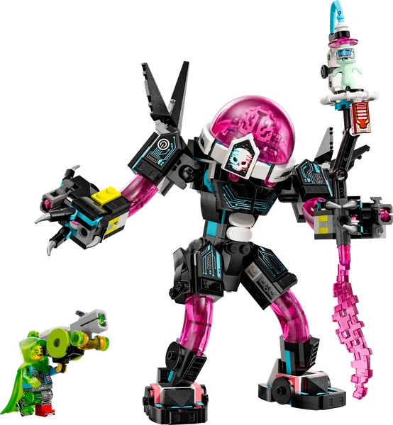 Mateo vs. Cyber Brain Mech